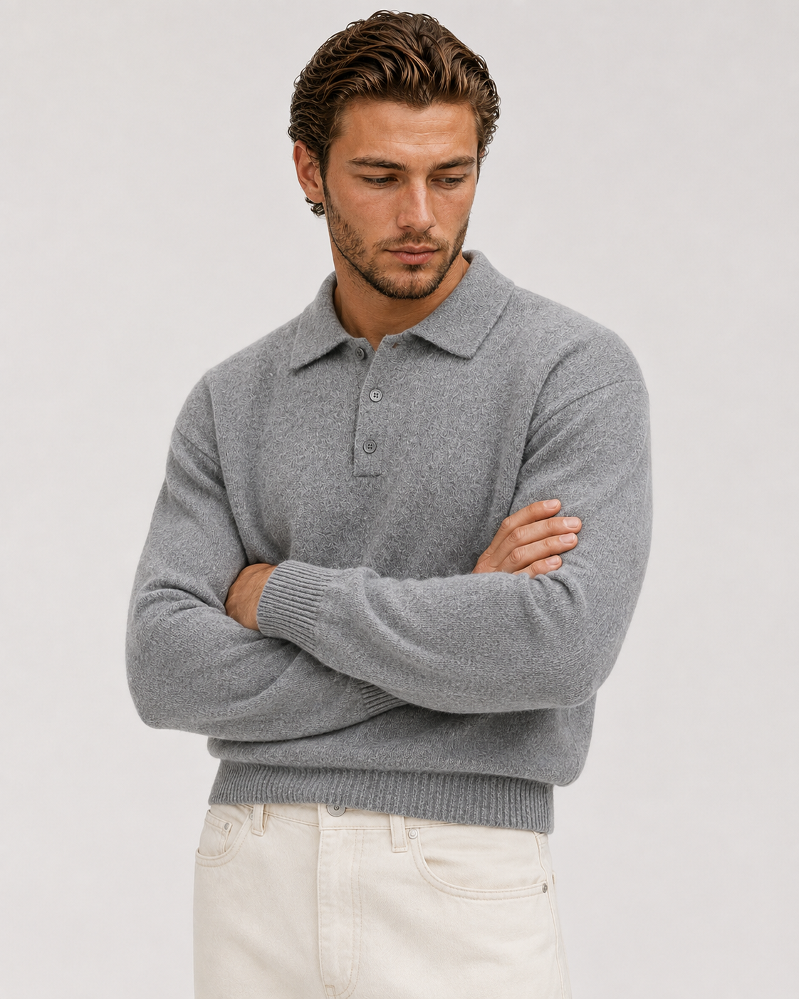 THE MONTROSE BUTTON-UP KNIT