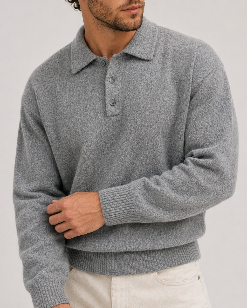 THE MONTROSE BUTTON-UP KNIT