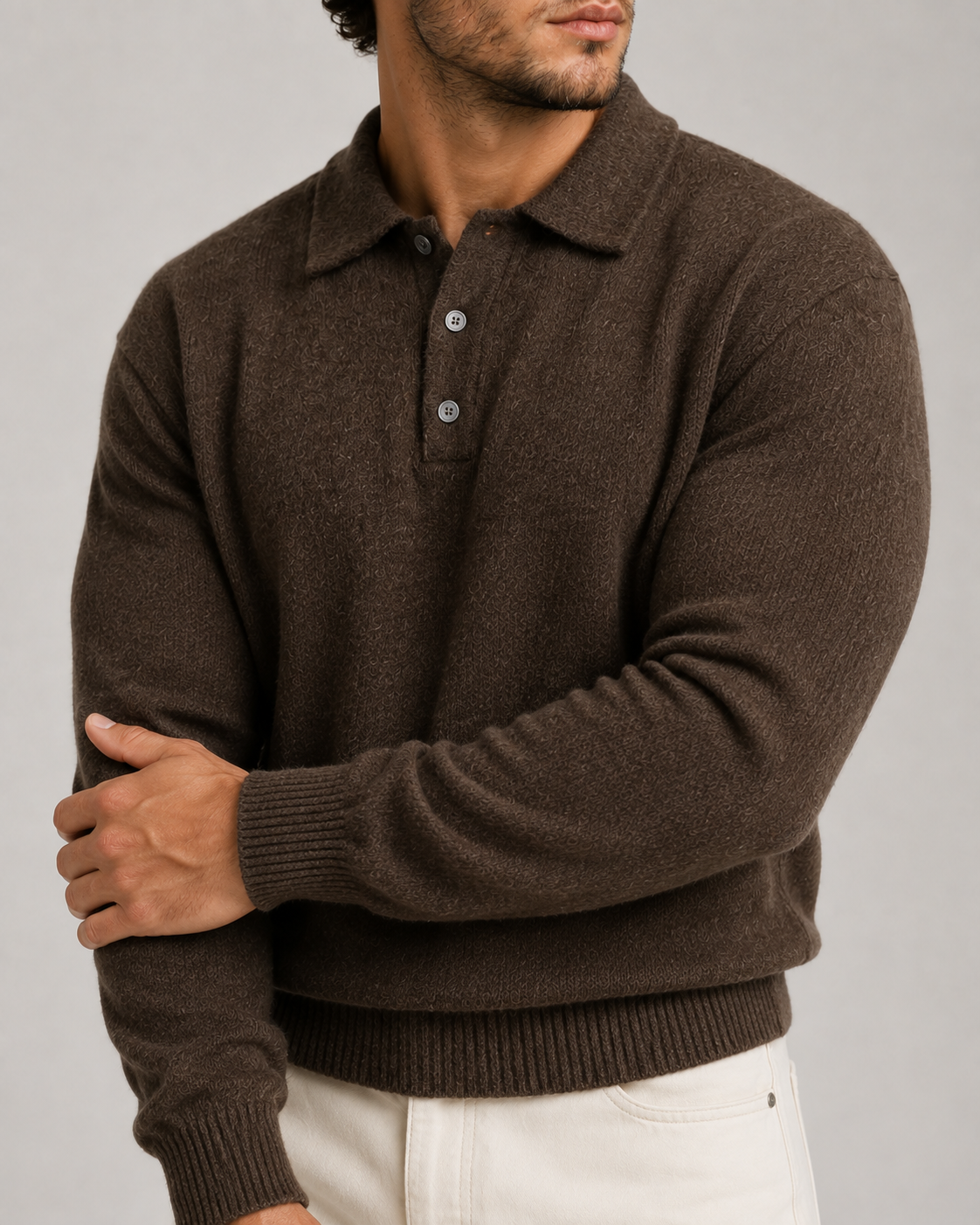 THE MONTROSE BUTTON-UP KNIT