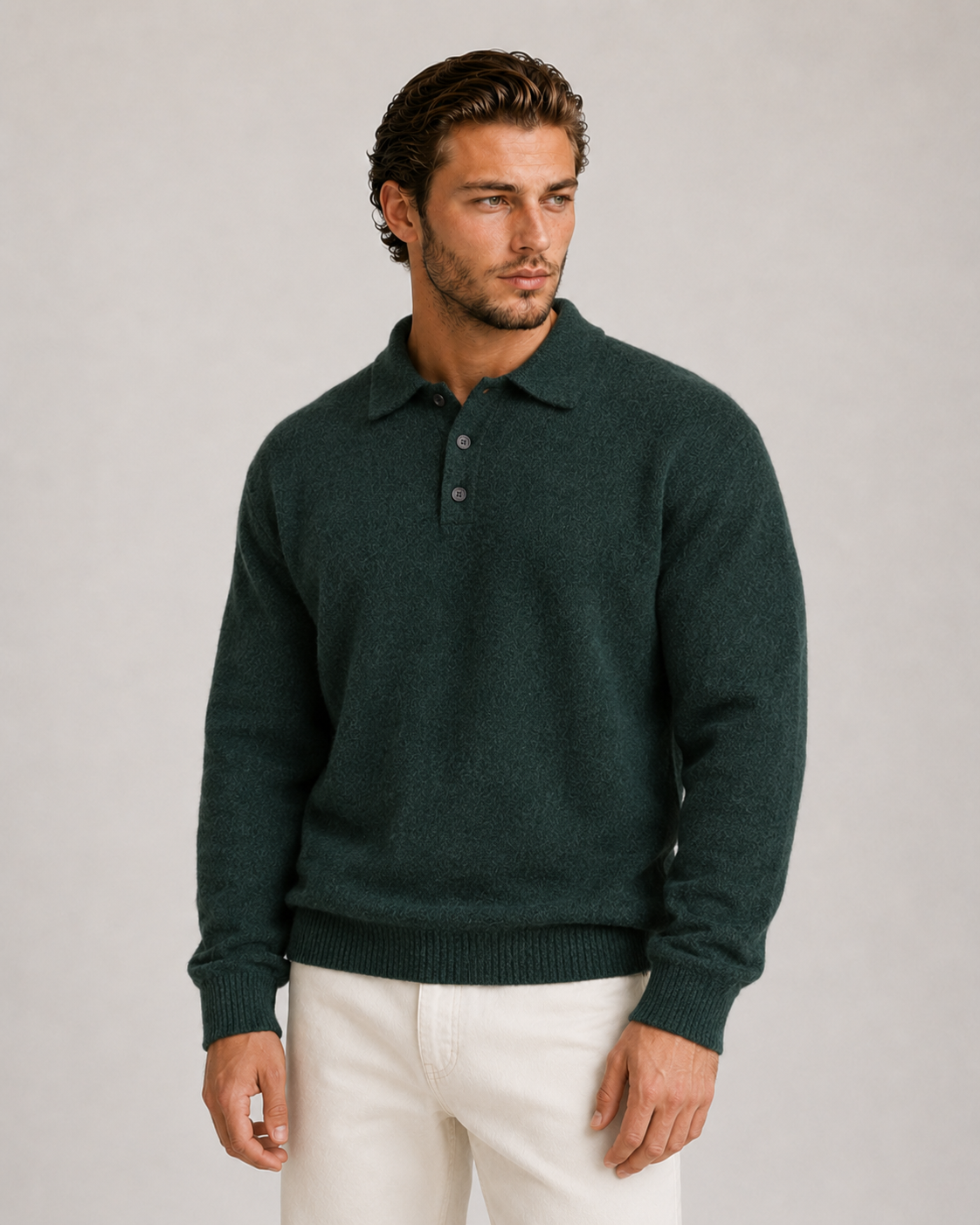 THE MONTROSE BUTTON-UP KNIT