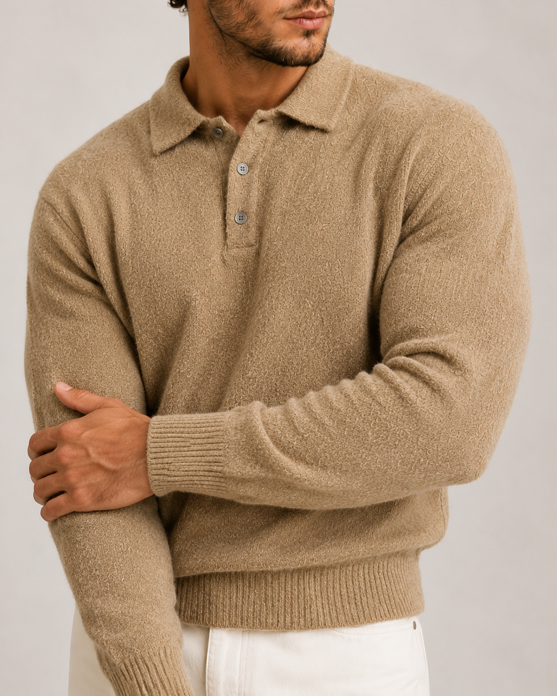 THE MONTROSE BUTTON-UP KNIT