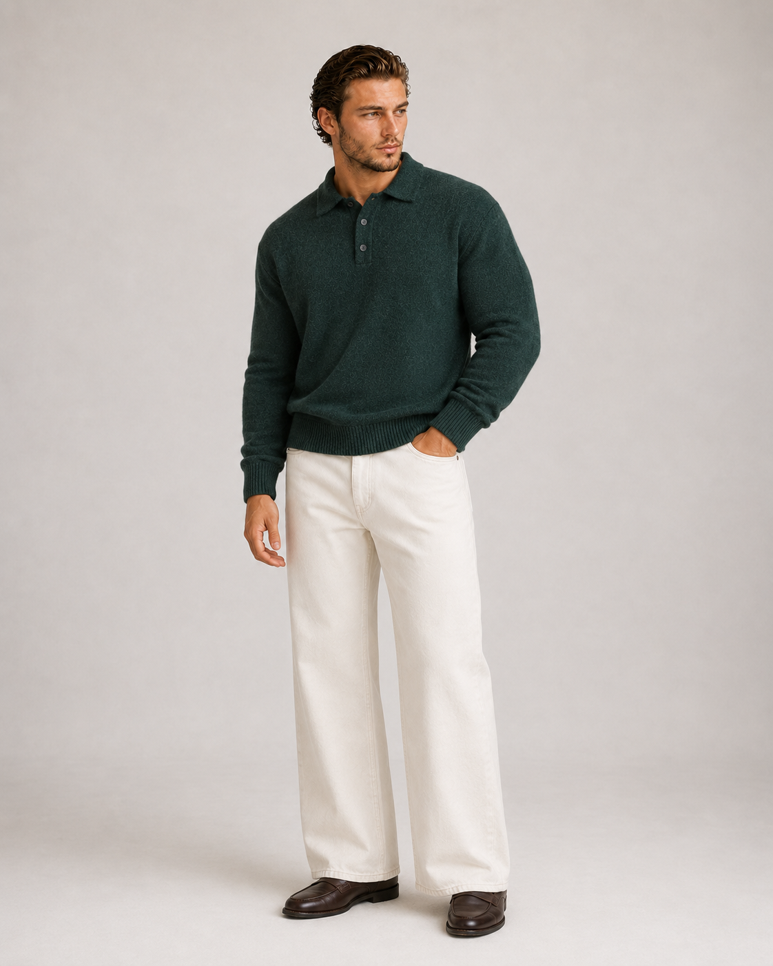 THE MONTROSE BUTTON-UP KNIT