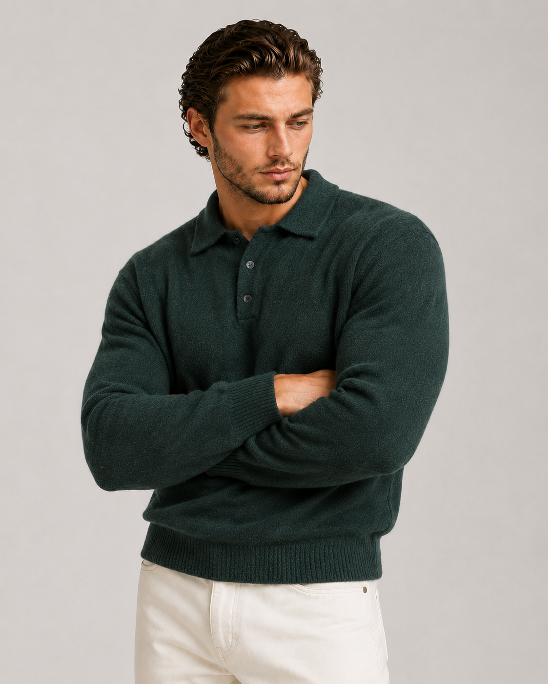 THE MONTROSE BUTTON-UP KNIT