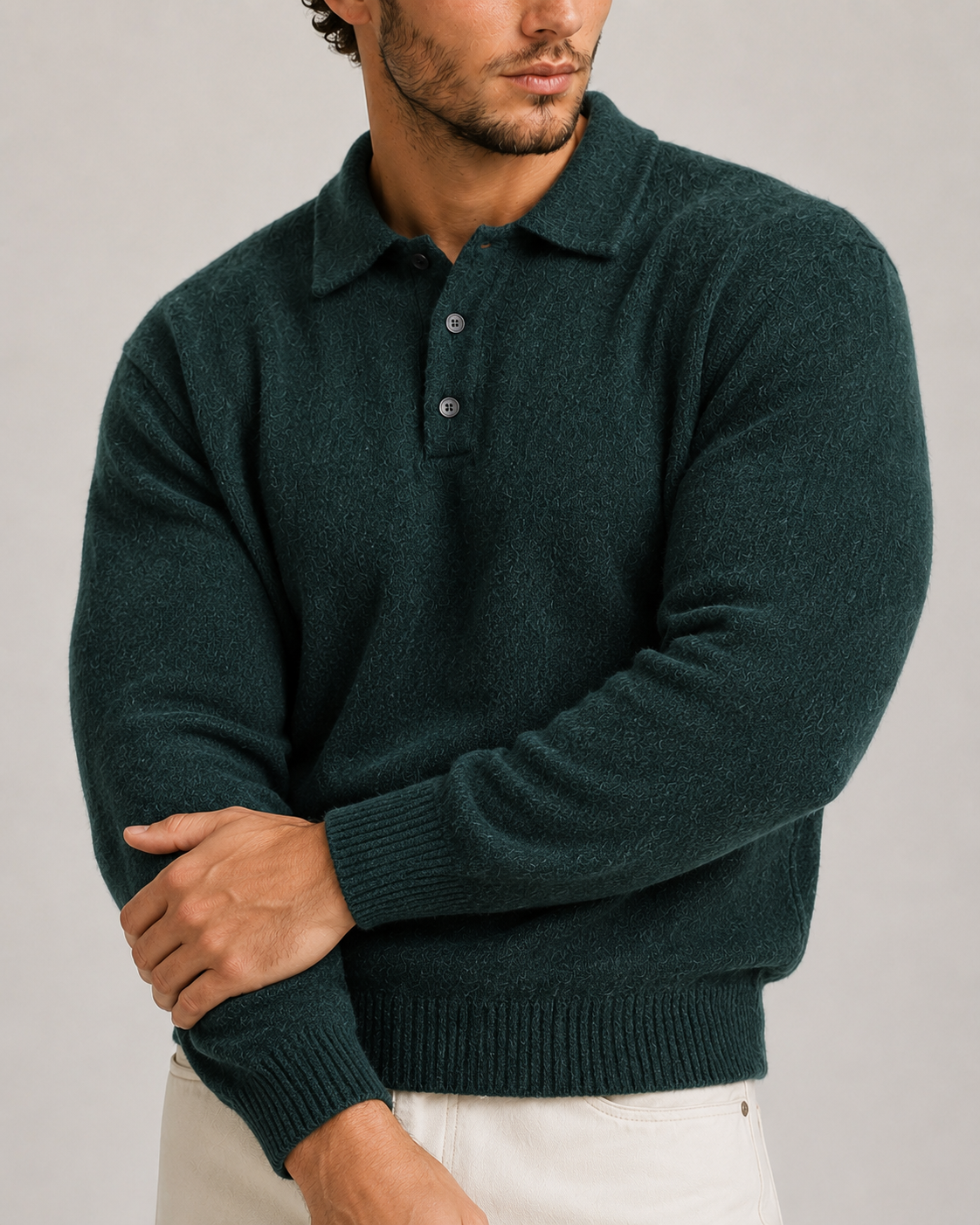 THE MONTROSE BUTTON-UP KNIT