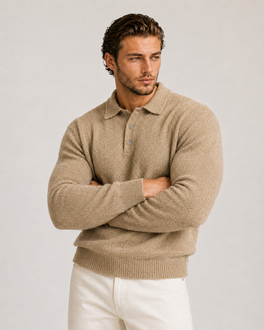 THE MONTROSE BUTTON-UP KNIT