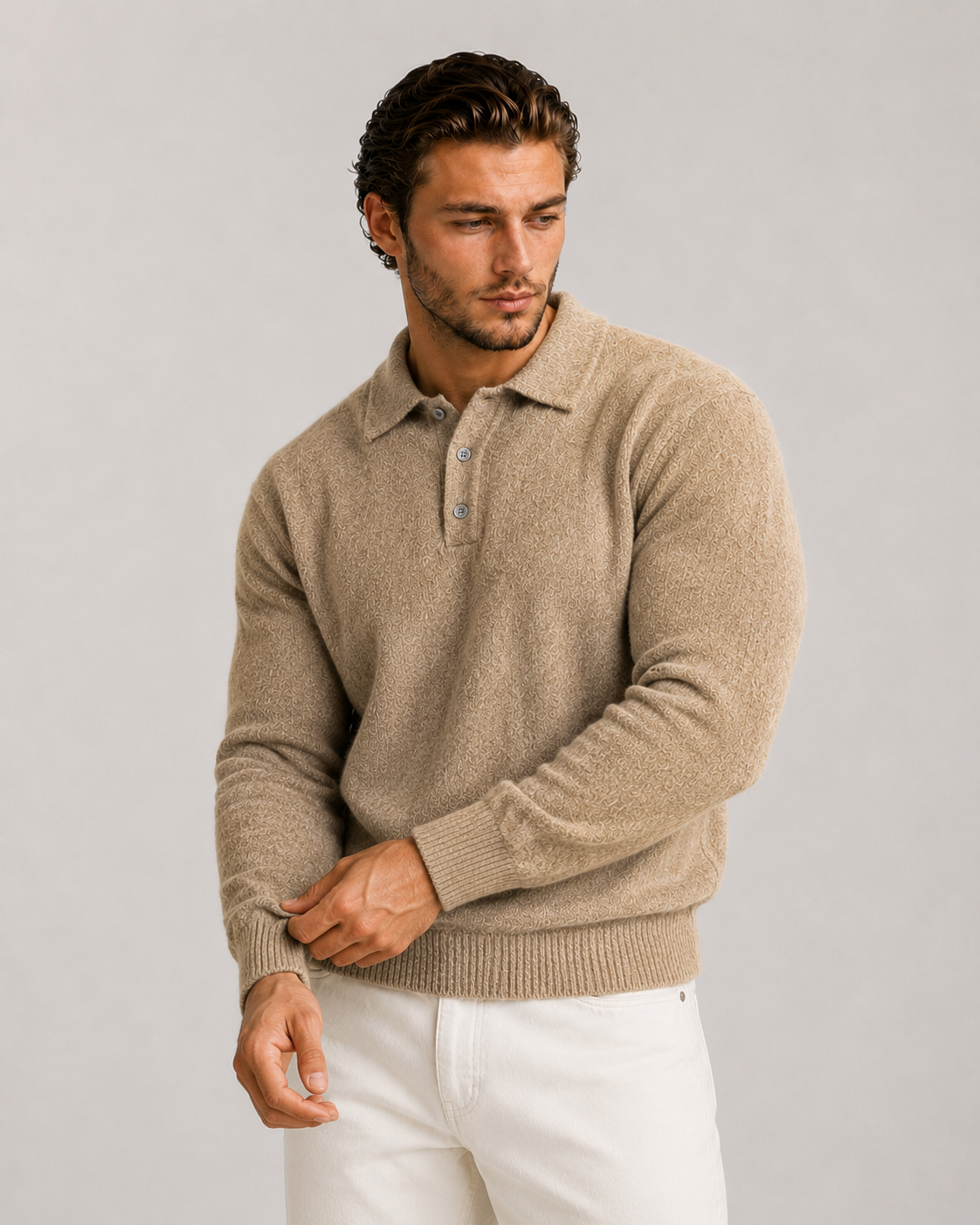 THE MONTROSE BUTTON-UP KNIT