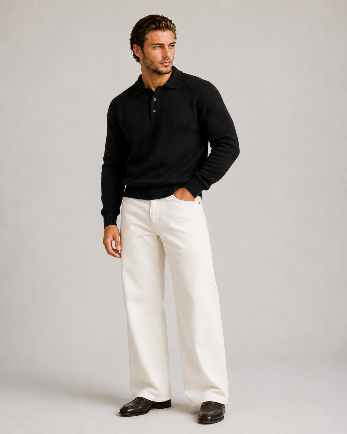 THE MONTROSE BUTTON-UP KNIT