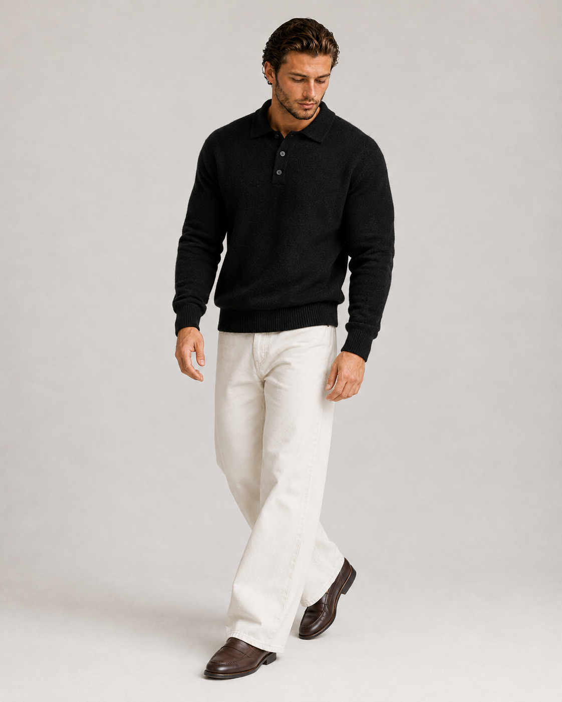THE MONTROSE BUTTON-UP KNIT