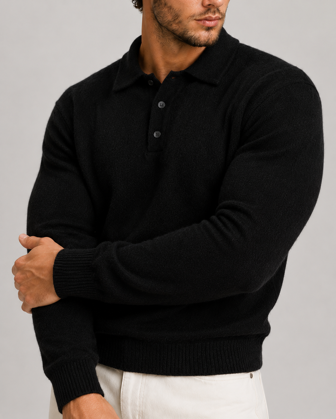 THE MONTROSE BUTTON-UP KNIT